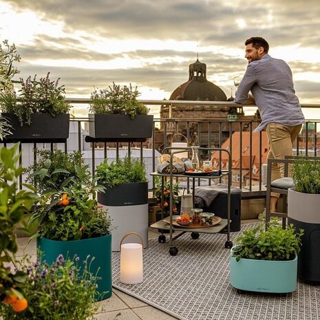 PILA Color Planter petrol blue PILA Color Planter petrol blue