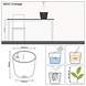 LECHUZA NIDO Cottage light grey LECHUZA NIDO Cottage light grey