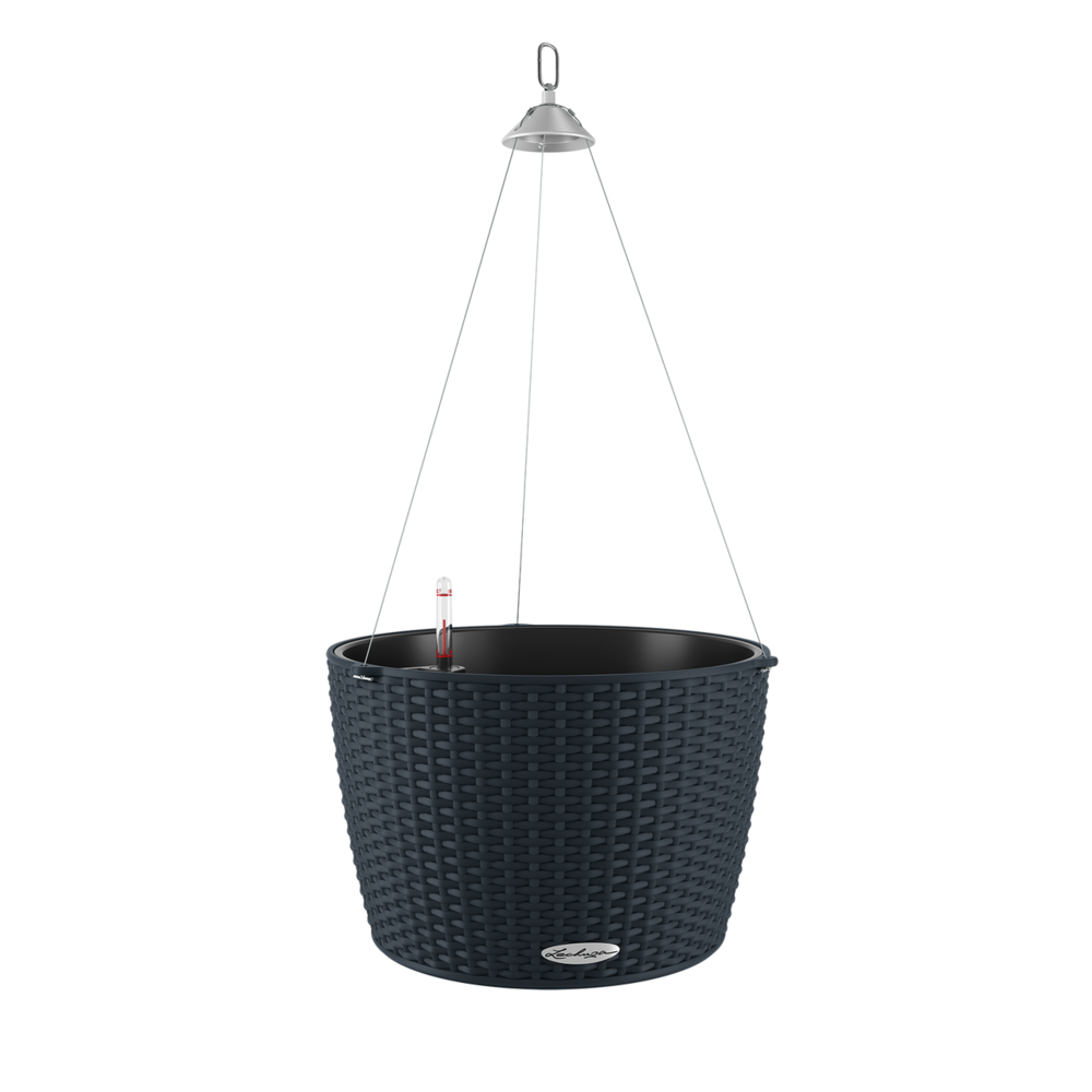 LECHUZA NIDO Cottage graphitschwarz