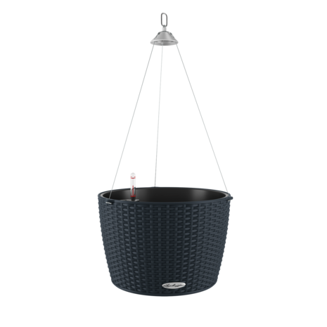 LECHUZA NIDO Cottage noir graphite