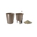 MINI-DELTINI taupe hochglanz MINI-DELTINI taupe hochglanz