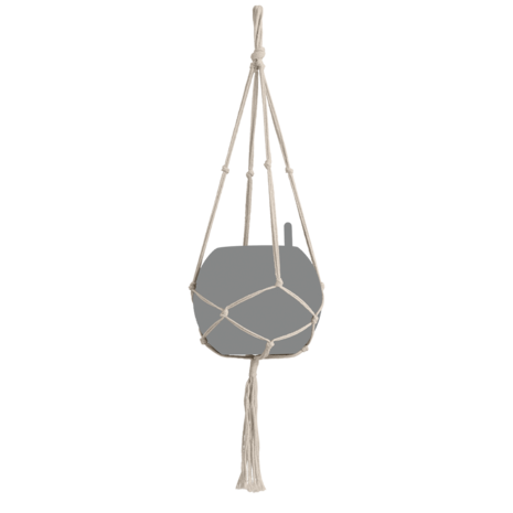 LECHUZA Macramé Cotton PURE natuur