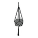 LECHUZA Macramé Cotton BOHO black LECHUZA Macramé Cotton BOHO black