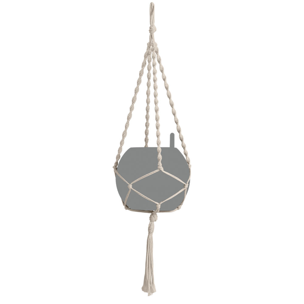 LECHUZA MAKRAMEE Cotton BOHO naturel LECHUZA MAKRAMEE Cotton BOHO naturel