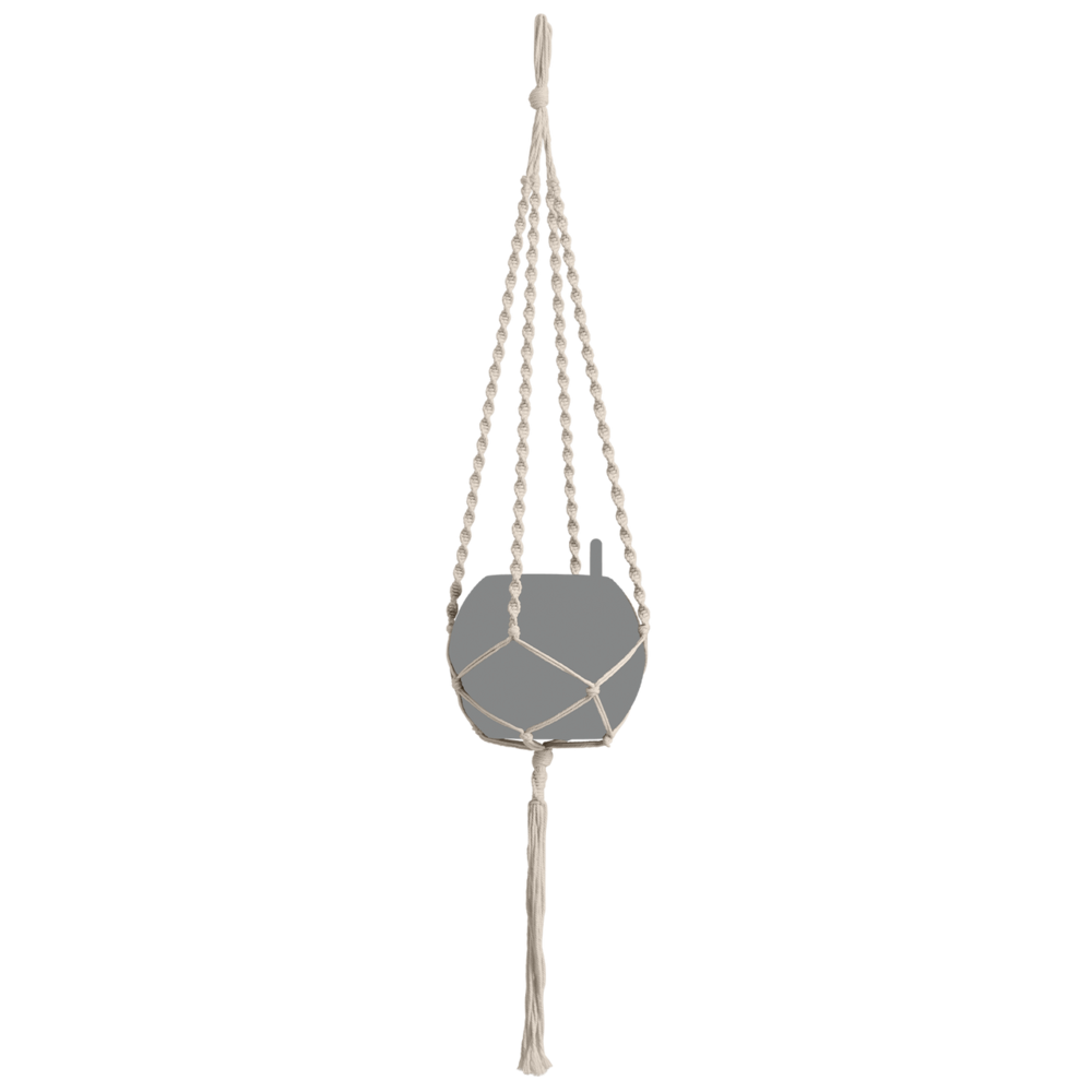 LECHUZA Macramé Cotton BOHO natural