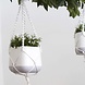LECHUZA MAKRAMEE BOHO weiß LECHUZA MAKRAMEE BOHO weiß