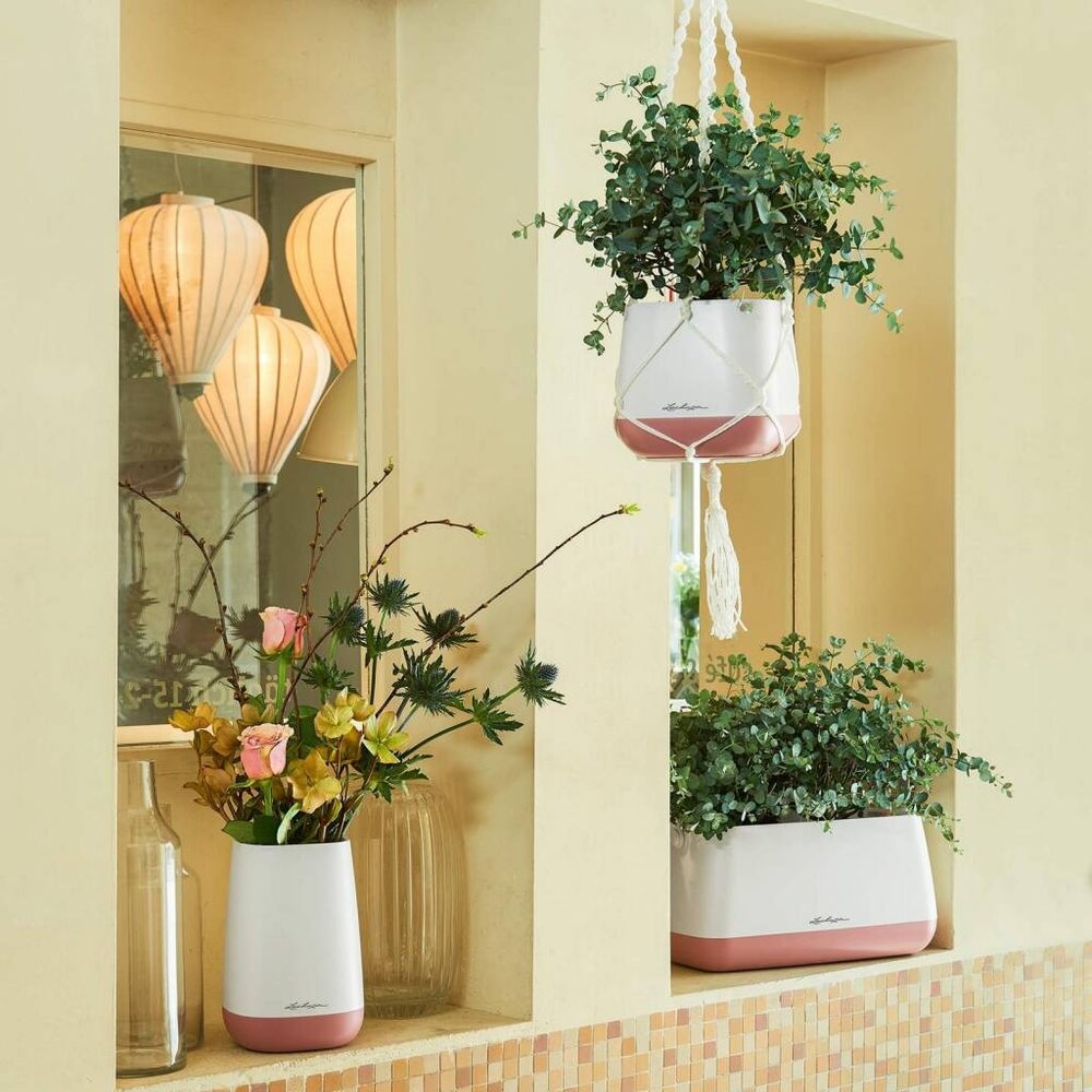 LECHUZA MAKRAMEE BOHO weiß LECHUZA MAKRAMEE BOHO weiß