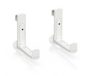Accroches balconnières LECHUZA blanches (2pcs)
