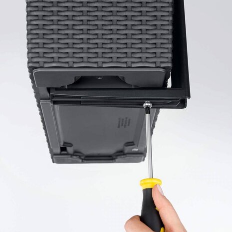 LECHUZA-Balkonkastenhalter weiß (2 Stk) LECHUZA-Balkonkastenhalter weiß (2 Stk)