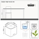 Green Wall Home Kit Glossy white high-gloss Green Wall Home Kit Glossy white high-gloss