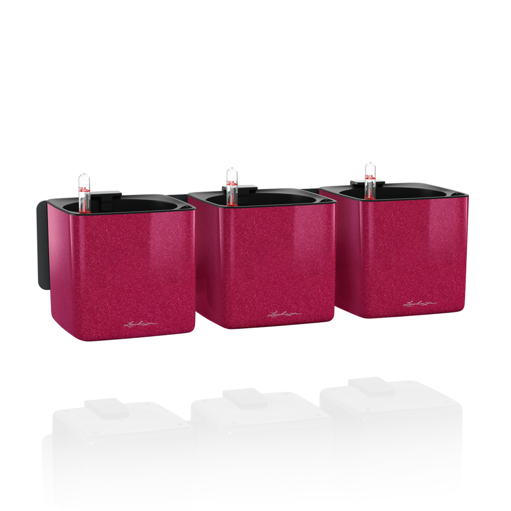 LECHUZA Green Wall Home Kit Glossy Kiss cherry pie glitter high gloss