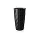 LECHUZA DIAMANTE Premium black high-gloss LECHUZA DIAMANTE Premium black high-gloss