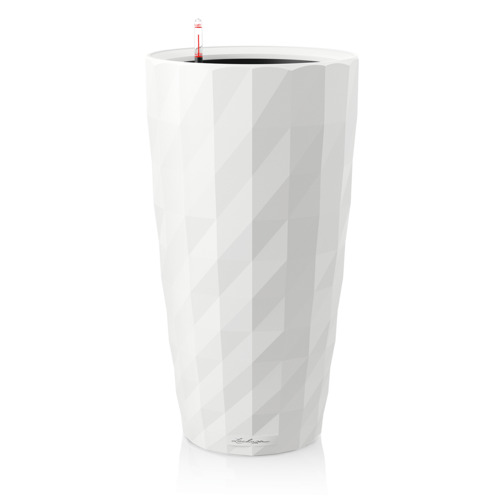 LECHUZA DIAMANTE Premium weiß matt