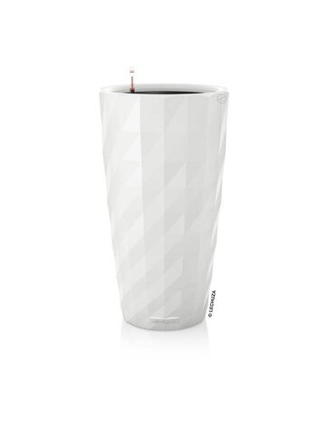LECHUZA DIAMANTE Premium white high-gloss