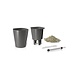 DELTINI charcoal metallic DELTINI charcoal metallic
