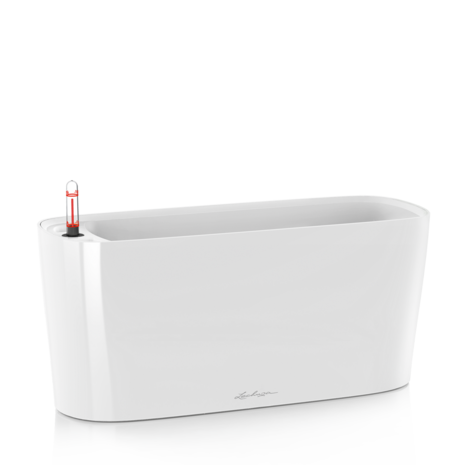 LECHUZA DELTA white high-gloss