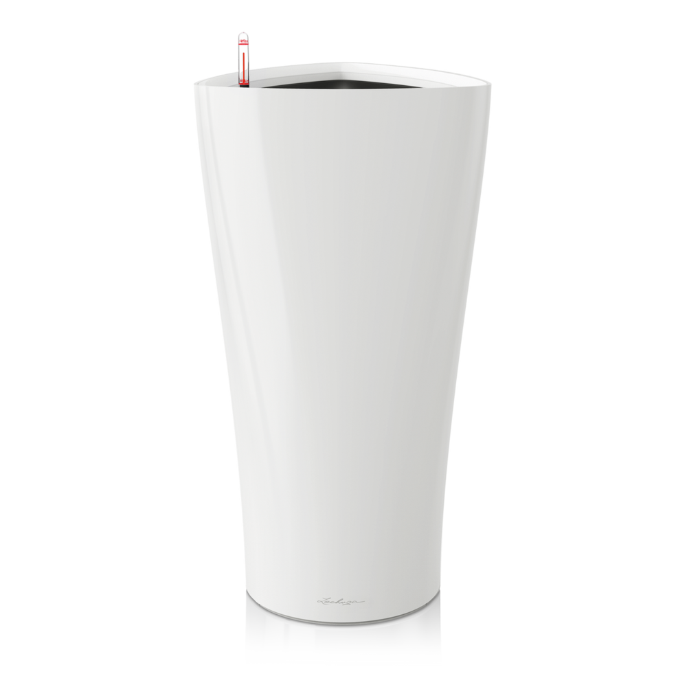 LECHUZA DELTA white high-gloss