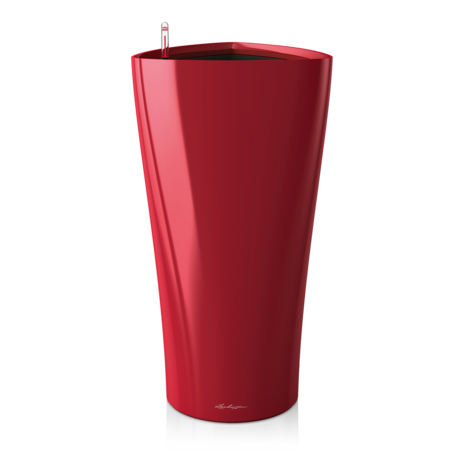 LECHUZA DELTA scarlet red high-gloss