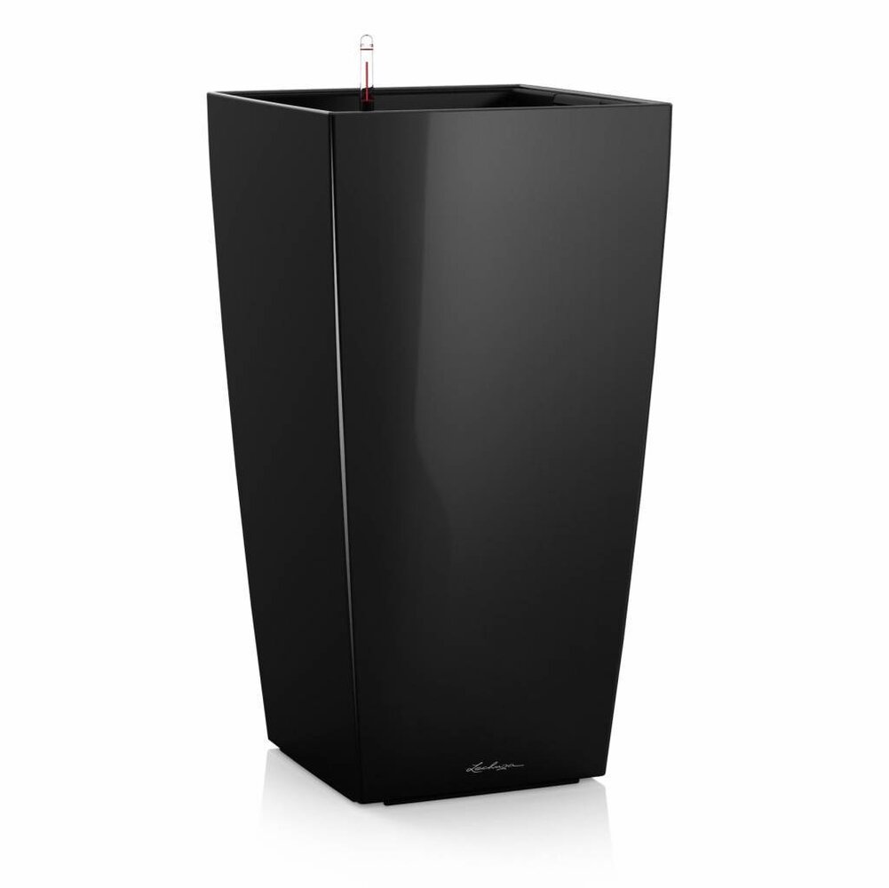 LECHUZA CUBICO noir brillant