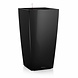 LECHUZA CUBICO black high-gloss LECHUZA CUBICO black high-gloss