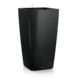 LECHUZA CUBICO black high-gloss LECHUZA CUBICO black high-gloss