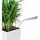 LECHUZA CUBICO silver metallic LECHUZA CUBICO silver metallic