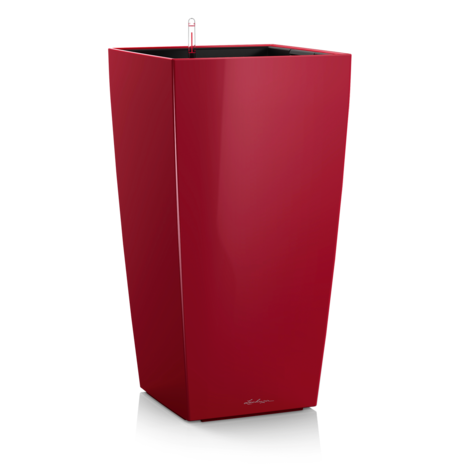 LECHUZA CUBICO scarlet rot hochglanz LECHUZA CUBICO scarlet rot hochglanz