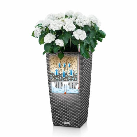 LECHUZA CUBICO Cottage white