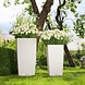 LECHUZA CUBICO Cottage lichtgrijs LECHUZA CUBICO Cottage lichtgrijs