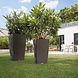 LECHUZA CUBICO Cottage granite LECHUZA CUBICO Cottage granite