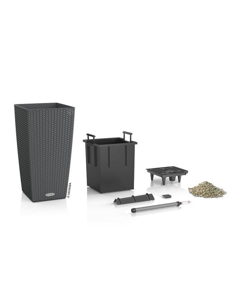 LECHUZA CUBICO Cottage granit