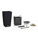 LECHUZA CUBICO Cottage graphite black LECHUZA CUBICO Cottage graphite black