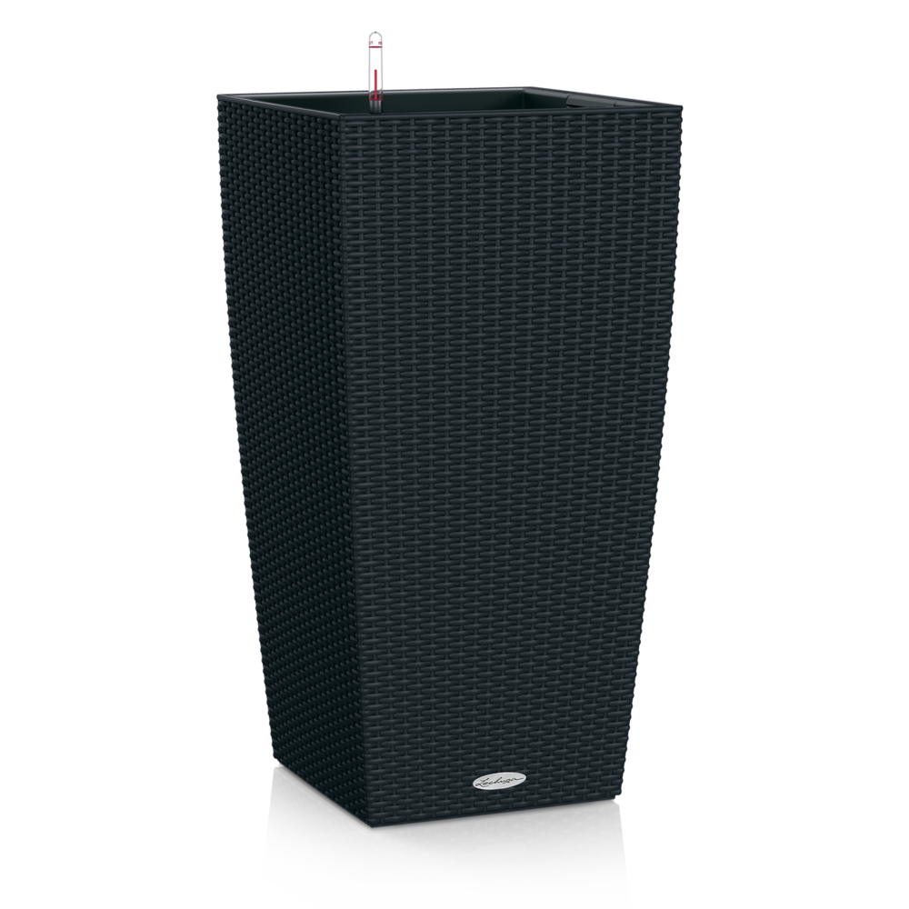 LECHUZA CUBICO Cottage grafietzwart