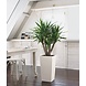 LECHUZA CUBICO Color white LECHUZA CUBICO Color white