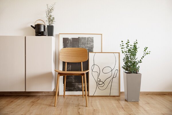 LECHUZA CUBICO Color sand brown