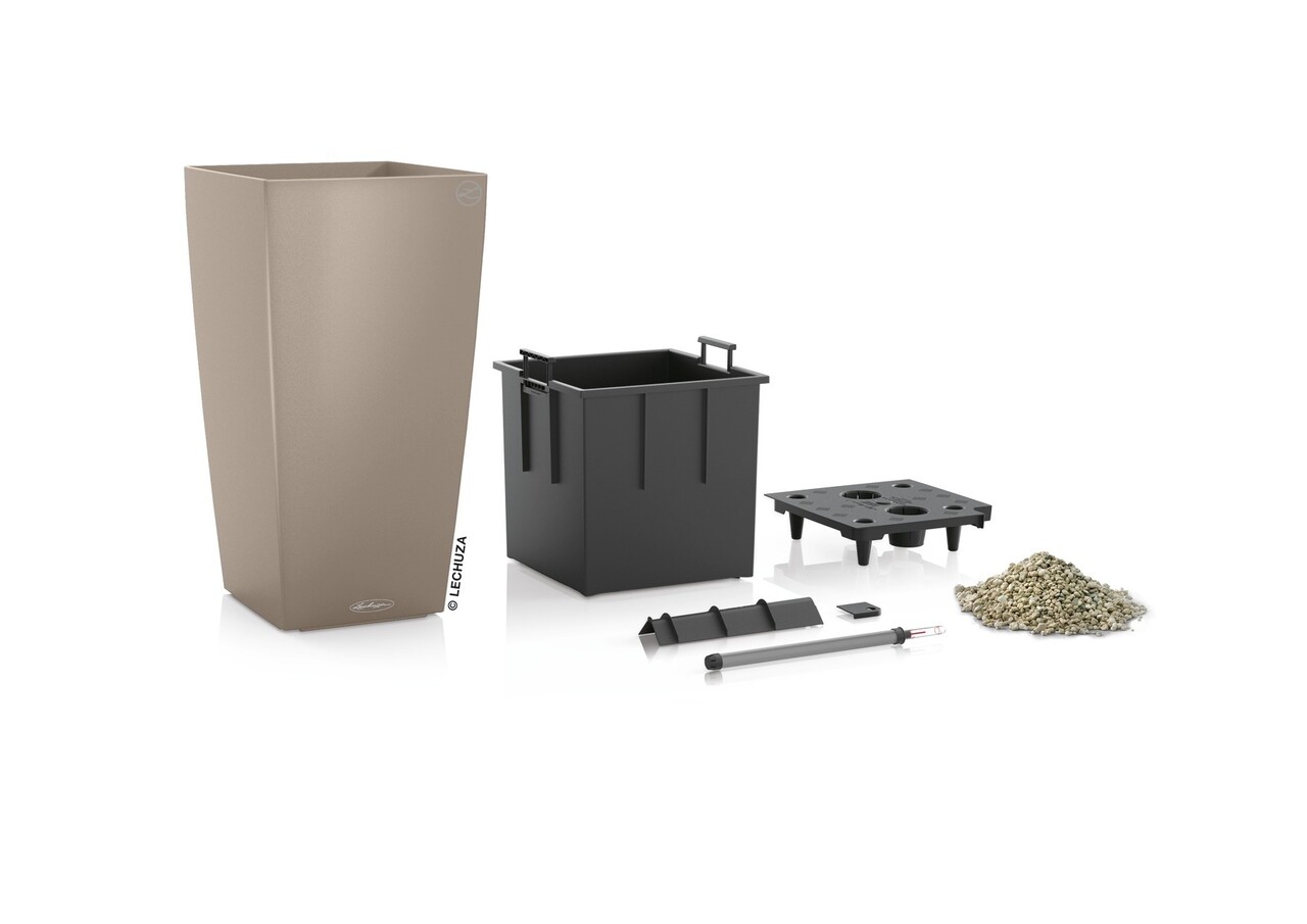 LECHUZA CUBICO Color sand brown