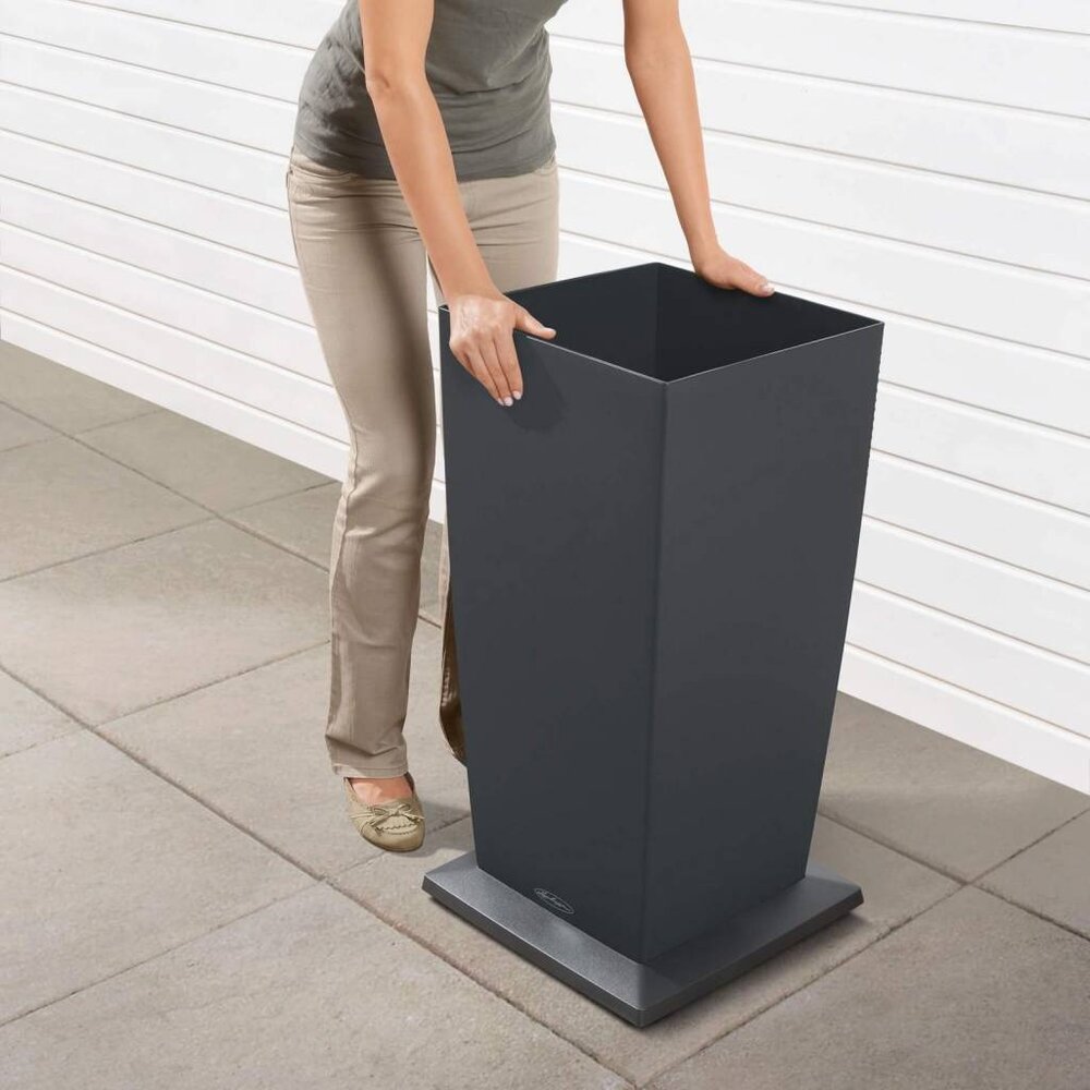 LECHUZA CUBICO Color leisteengrijs