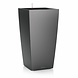 LECHUZA CUBICO anthracite métallisé LECHUZA CUBICO anthracite métallisé