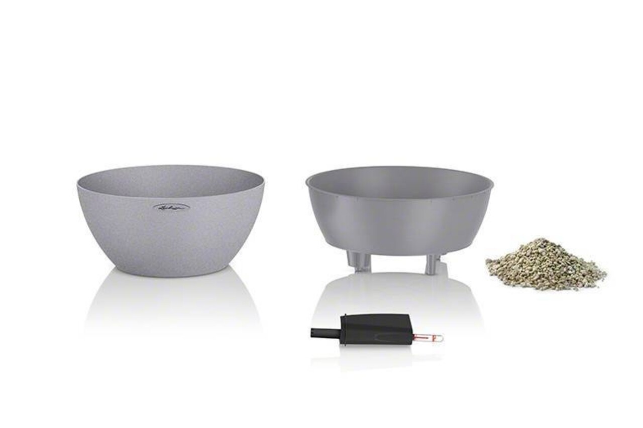 LECHUZA CUBETO Stone zandbeige