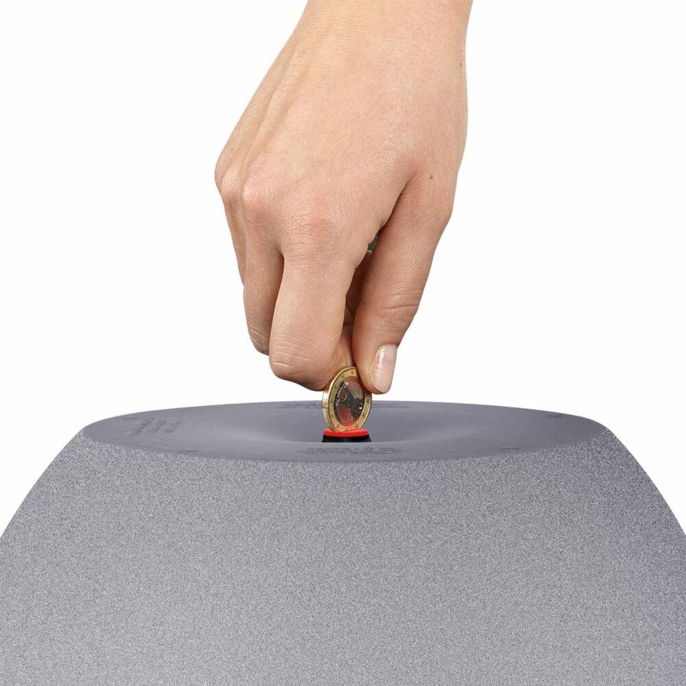 LECHUZA CUBETO Stone graphitschwarz LECHUZA CUBETO Stone graphitschwarz