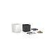 LECHUZA CUBE white high-gloss LECHUZA CUBE white high-gloss