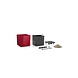 LECHUZA CUBE scarlet rot hochglanz LECHUZA CUBE scarlet rot hochglanz