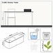 CUBE Glossy Triple charcoal high-gloss CUBE Glossy Triple charcoal high-gloss
