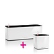 CUBE Glossy Triple + 14 blanc ultra brillant CUBE Glossy Triple + 14 blanc ultra brillant