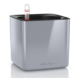 LECHUZA CUBE Glossy titanium dust highgloss LECHUZA CUBE Glossy titanium dust highgloss