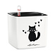 LECHUZA CUBE Glossy Cat wit hoogglans LECHUZA CUBE Glossy Cat wit hoogglans