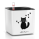 LECHUZA CUBE Glossy Cat wit hoogglans LECHUZA CUBE Glossy Cat wit hoogglans
