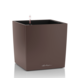 LECHUZA CUBE espresso metallic LECHUZA CUBE espresso metallic