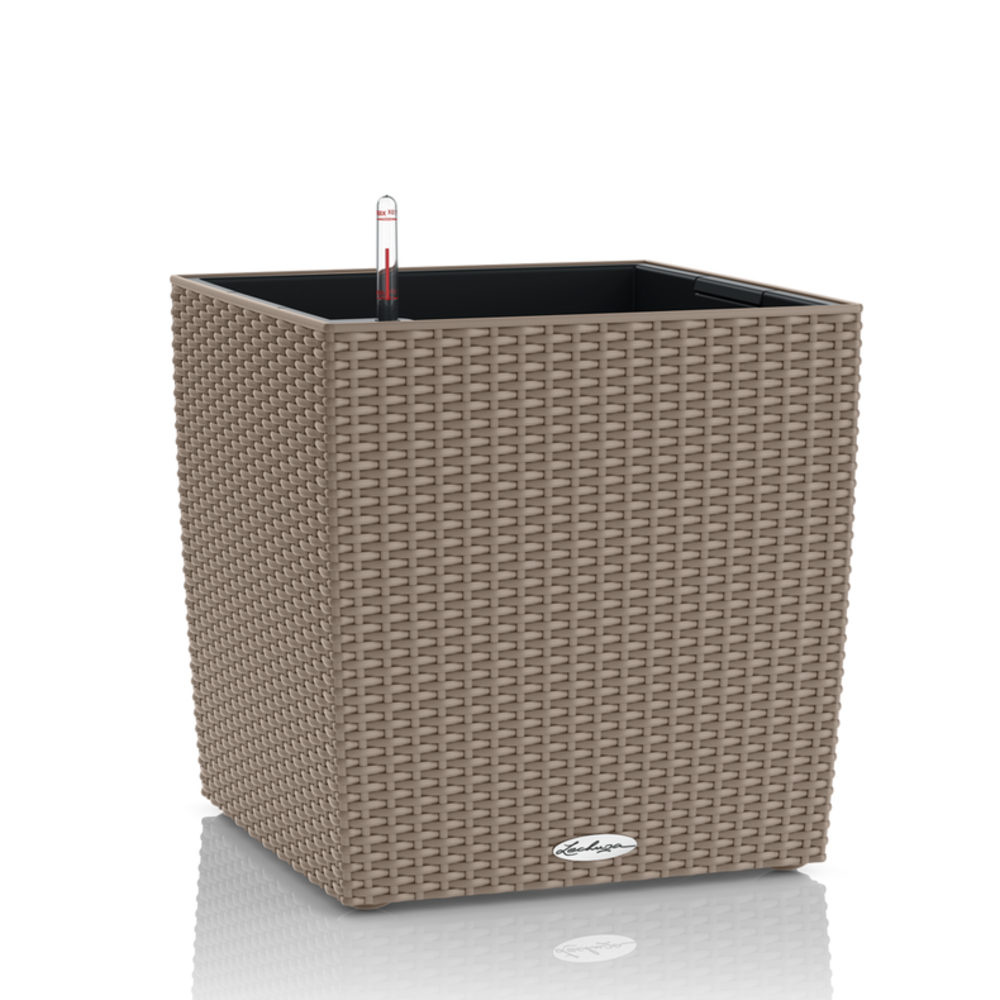 LECHUZA CUBE Cottage brun sable LECHUZA CUBE Cottage brun sable