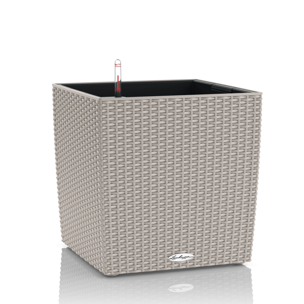 LECHUZA CUBE Cottage brun sable LECHUZA CUBE Cottage brun sable